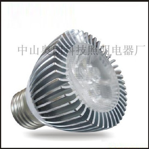 供应大功率LED灯杯 3W
